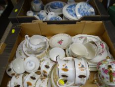 WEDGWOOD & CO COUNTRYSIDE TEA & DINNERWARE, Deco style Royal Malvern bone china and mid-century