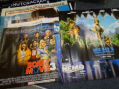 FILM POSTERS - Ice Age, Finding Nemo, We Own The Night, Super Bad (a large assortment)