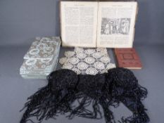 VICTORIAN TILES, a set of fourteen decorated in the oriental style, a John Bunyan Welsh Family