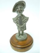 VINTAGE MOTORBIKE/CAR ACCESSORY MASCOT- WEE JAMIE for DOUGLAS Motor Co, circa 1930s, 12cms H.
