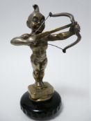 VINTAGE CAR ACCESSORY MASCOT - DINKIE DOO possibly by Louis Lejeune for Glover Automobiles, circa