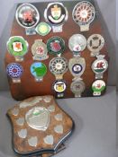 WALES AUTOMOBILE & MOTOR CLUB BADGES including North Wales, Caernarvonshire &Anglesey, K.L.G