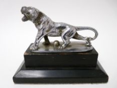VINTAGE CAR MASCOT - TIGER (believed to be from a design by Prince Tula of Siam - non verfied)