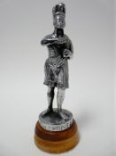 VINTAGE CAR MASCOT-PHINEAS MACLINO TAKING SNUFF trademark figure for the Gallagher & Jamieson