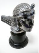 CAR MASCOT- RA SUN GOD-STUTZ american automobile company, 8cms H, 9.5cms L CORRECTED DESCRIPTION