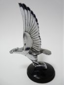 VINTAGE CAR MASCOT - ALVIS EAGLE by Louis Lejeune, monogrammed L L verso, 15cms H.
