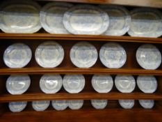 GOOD SET OF 27 ASIATIC PHEASANT DRESSER PLATES -5 platters, 5 large circular, 10 medium and 7