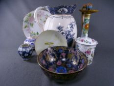 A PARCEL OF MIXED CHINA AND POTTERY