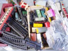 HORNBY DUBLO MODEL RAILWAY engine, buildings, rolling stock etc