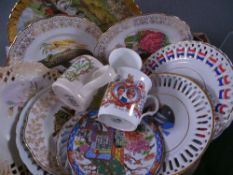 ROYALTY COMMEMORATIVE ware and sundry ribbon plates etc