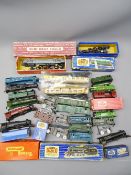 MODEL RAILWAY - Wrenn, Hornby Dublo and Triang spare parts and boxes. To include Bo-bo chasis,