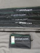 FISHING RODS- 5 NYLON CASED 2-piece Pellet Waggler Rods.