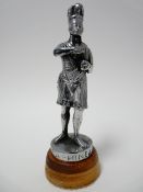 VINTAGE CAR MASCOT-PHINEAS MACLINO TAKING SNUFF trademark figure for the Gallagher & Jamieson