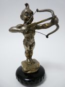 VINTAGE CAR ACCESSORY MASCOT - DINKIE DOO possibly by Louis Lejeune for Glover Automobiles, circa