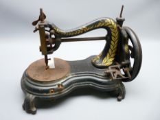 VINTAGE JONES SERPENTINE SEWING MACHINE