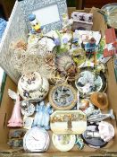 MIXED QUANTITY OF ORNAMENTS & COLLECTABLES