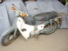 CLASSIC HONDA 90 MOPED registration no. MTE11G (no logbook), restoration project