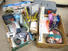 HAND TOOLS, FIXTURES & FITTINGS, CAR CARE EQUIPMENT & A STEP STOOL TOOL BOX (mainly boxed and