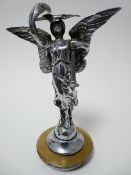 VINTAGE CAR MASCOT-GODDESS NIKE victory mascot stamped Rd 8 or 5 69818, 17cms H.