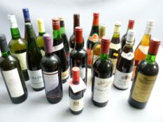 TABLE WINES & OTHER DRINK (19 bottles) 1970s and later dates