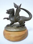 VINTAGE CAR MASCOT - WELSH DRAGON after Tom Nortons Ltd 1921/1924 (of the original approx 150 sold