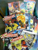 2000 AD / JUDGE DREDD VINTAGE COMICS, 350 plus of 1980s and 1990s issues