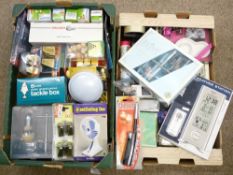 HOUSEHOLD GOODS & EQUIPMENT: A QUANTITY mainly still packaged and unused (within two boxes)