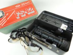 BOXED ZENNIT FS-12 PHOTOGRAPHIC SET
