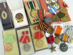 ASSORTED MILITARY MEDALS various periods and Nations etc