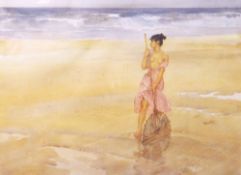 SIR WILLIAM RUSSELL FLINT limited edition (407/650) colour print - entitled 'The Unsuccessful