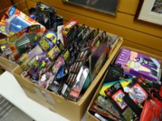 ASSORTED MOVIE ACTION TOYS including Batman, Men in Black, Blues Brothers ETC some mint and boxed (4