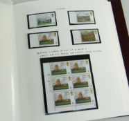 PLYMOUTH STAMP ALBUM comprehensively filled with nicely laid out Queen Elizabeth II stamps, mainly