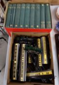 HORBNY & TRIANG OO GAUGE LOCOS & ROLLING STOCK, TRACK and set of A Ransome novels
