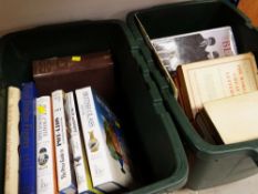 ASSORTED HARD BACK BOOKS including antique related, the Beatles ETC