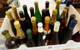 COLLECTION OF BOTTLED WINE & CHAMPAGNE (23 in total, all sealed)