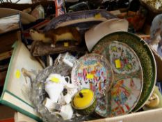 ASSORTED CERAMICS including Famille Rose