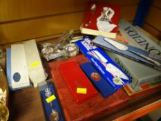 ASSORTED BOXED & LOOSE FLATWARE