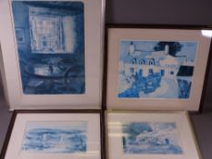 THREE LIMITED EDITION PRINTS - local artists, all faded - WILLIAM SELWYN (44/850) Menai Bridge,