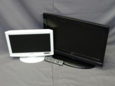 EXCEL FLATSCREEN TV and a Panasonic flatscreen TV E/T