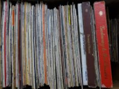 VINTAGE LPs & 45RPM RECORDS, classical, orchestral, compilation with a few individual artists and