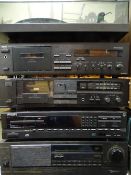 YAMAHA, PHILLIPS & OTHER SEPARATES STACKING HIFI SYSTEM E/T