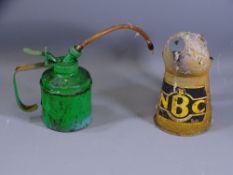 VINTAGE OIL CAN & MEASURE