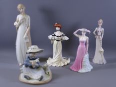 LLADRO, COALPORT, DOULTON & OTHER PORCELAIN FIGURINES to include 'The Love Letter' HN3105 by