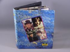 THE BEATLES, a single album containing approximately three hundred collector's cards by The River