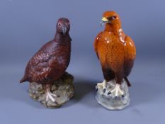 BESWICK GOLDEN EAGLE DECANTER and a Royal Doulton Matthew Gloag & Son 'Famous Grouse' Scotch