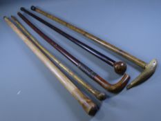 WALKING STICKS, a collection