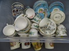 QUEEN ANNE TEAWARE, commemorative china and similar items