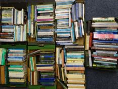 VINTAGE & LATER, WELSH & ENGLISH TITLED BOOKS,a good quantity in seven boxes