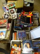 LOT WITHDRAWN-MUSIC CDs, vintage cassettes and reel to reel recorded music, a large quantity of num