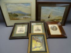 19th CENTURY COLOURED PRINTS, a pair - titled 'Potatoes, Full Weight' and 'Fine Rabbits', each 13